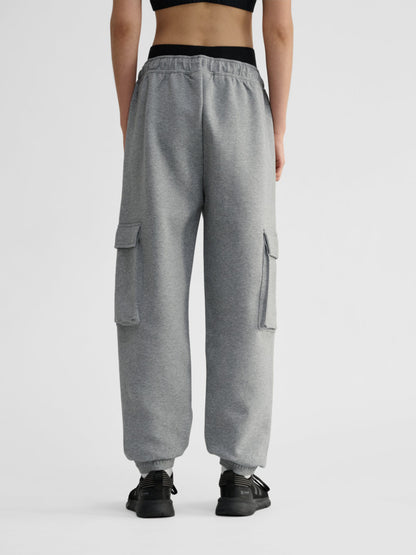 hmlTECH FLEECE LOOSE CARGO PANTS