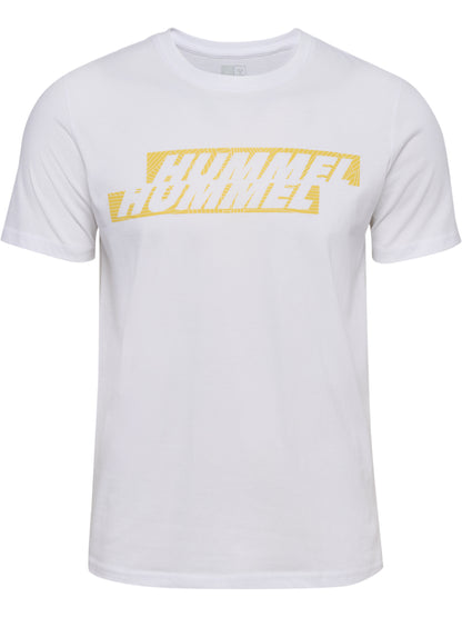 hmlGRAPHIC DISPLACED LOGO TEE