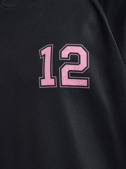 2374-BLACK/BRIDAL ROSE