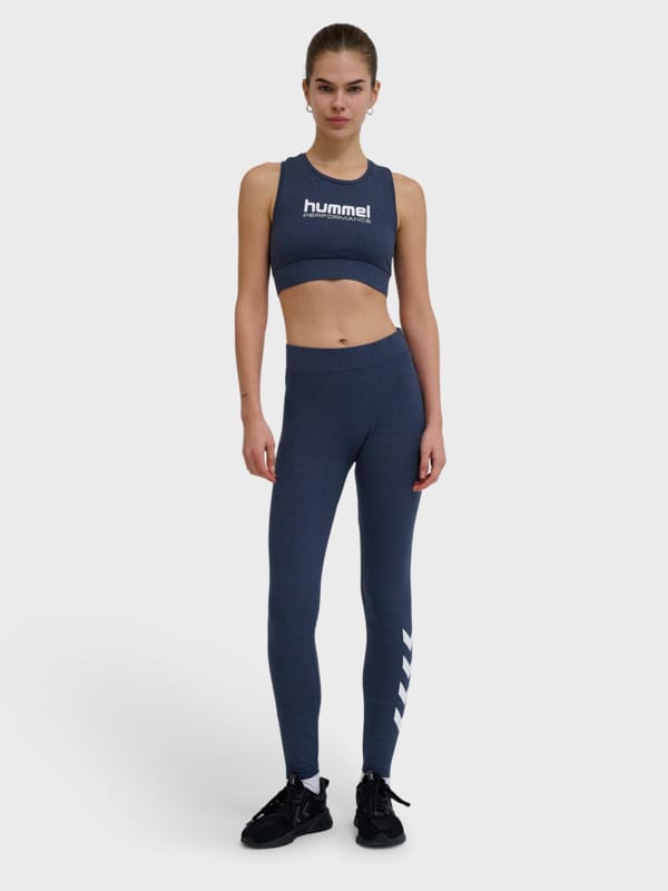 8248-DRESS BLUE MELANGE