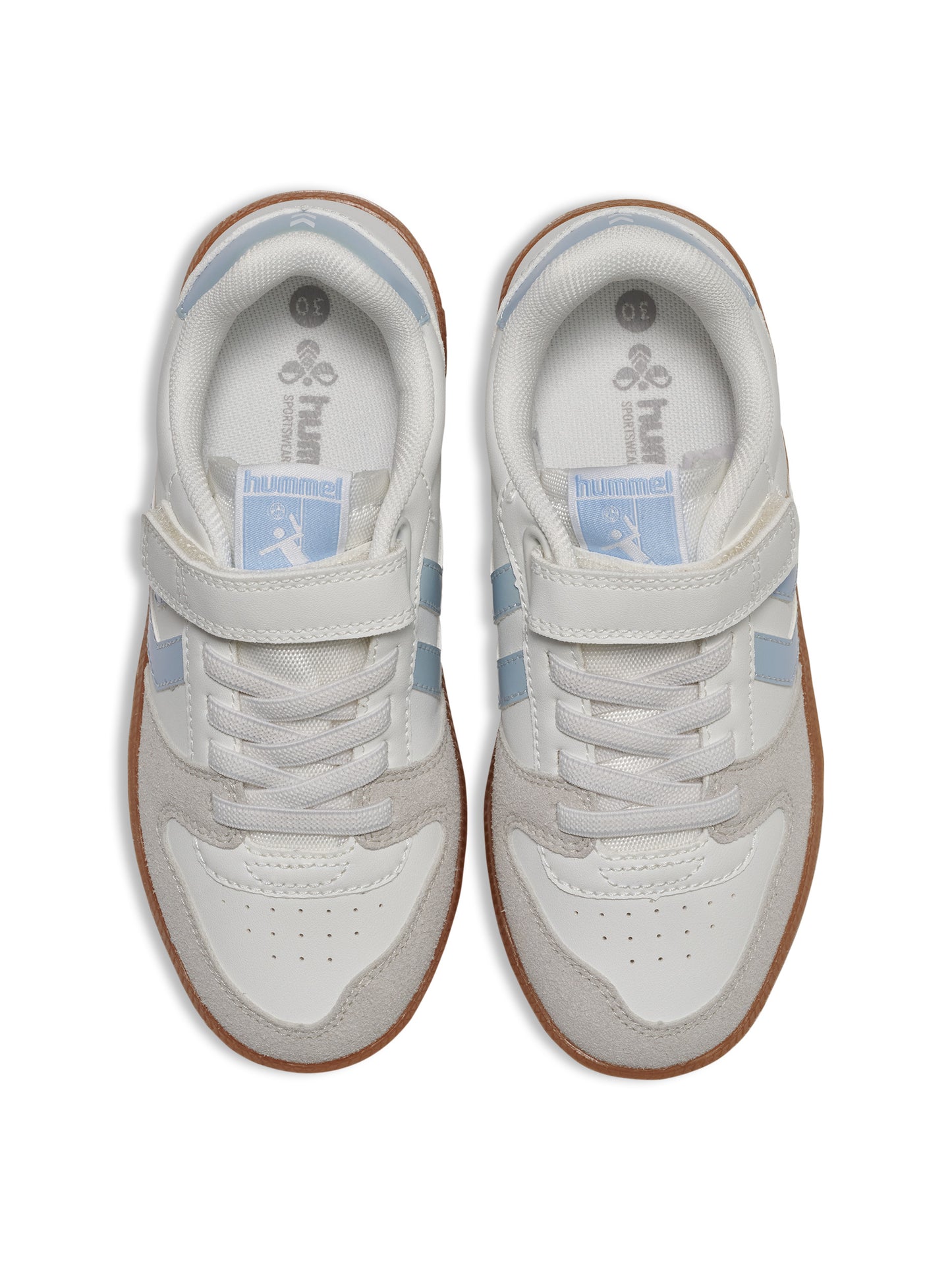 9512-WHITE/METALLIC BLUE