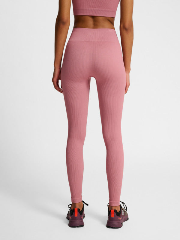 hmlPULSE SEAMLESS RIB MW TIGHTS