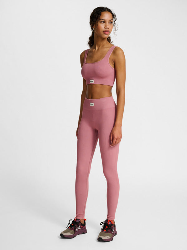 hmlPULSE SEAMLESS RIB MW TIGHTS