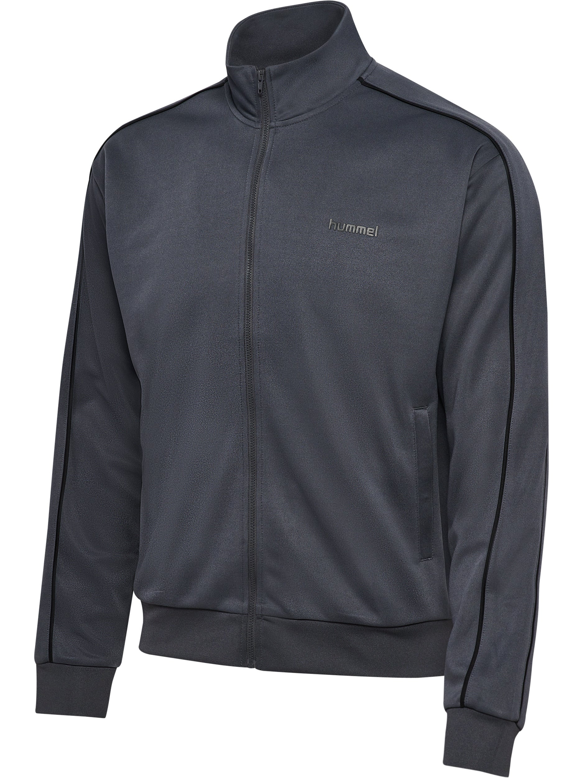 hmlCLUB TRACK TOP – EBONY