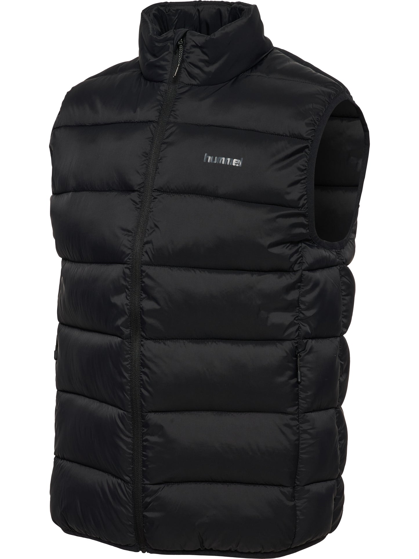 hmlLIGHTWEIGHT PUFFER VEST – BLACK