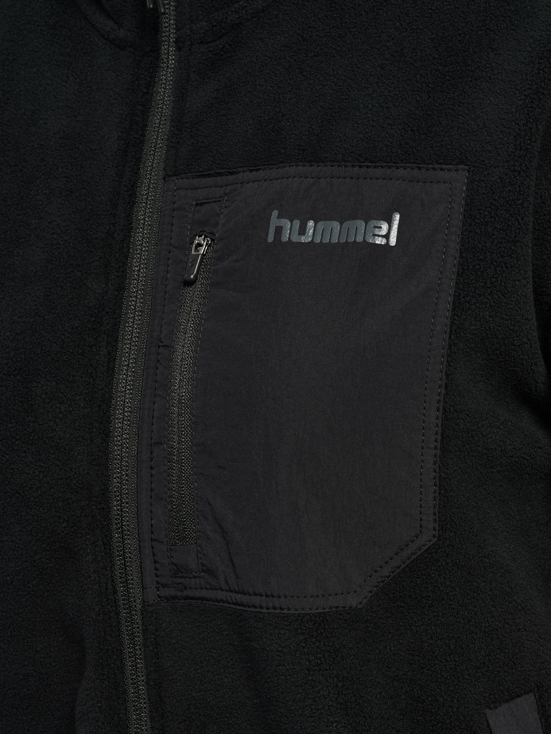 hmlPOLAR FLEECE WOMEN JACKET – BLACK