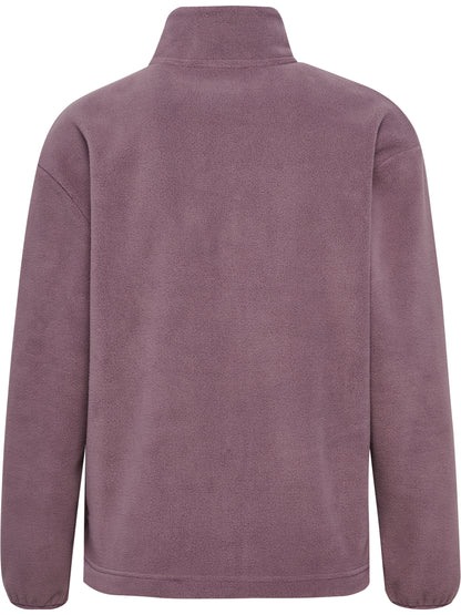 hmlPOLAR FLEECE WOMEN JACKET – BLACK PLUM