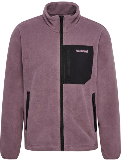 hmlPOLAR FLEECE WOMEN JACKET – BLACK PLUM