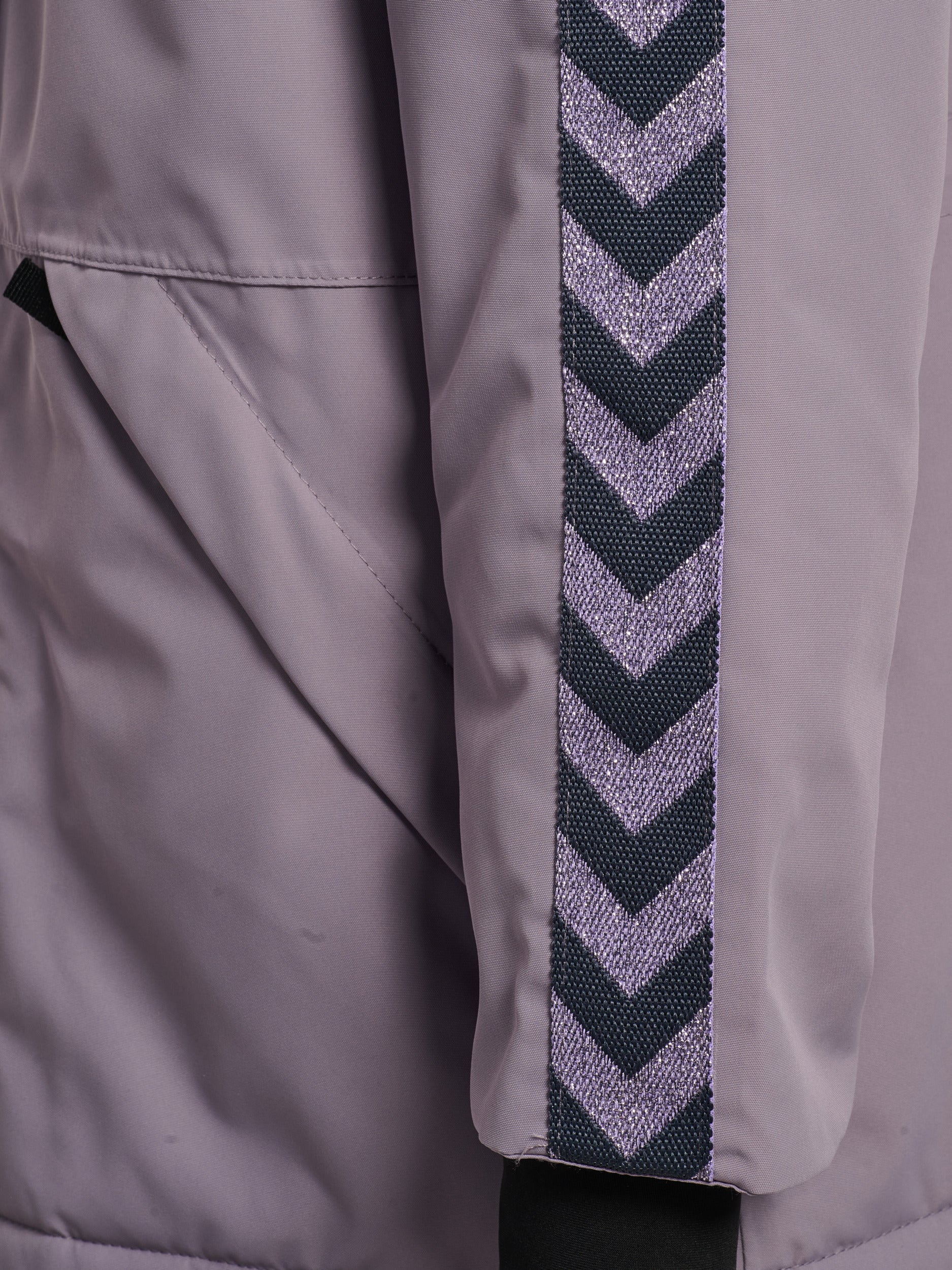 hmlJR CHEVRON SNOW JACKET WP 10K – GRAY RIDGE