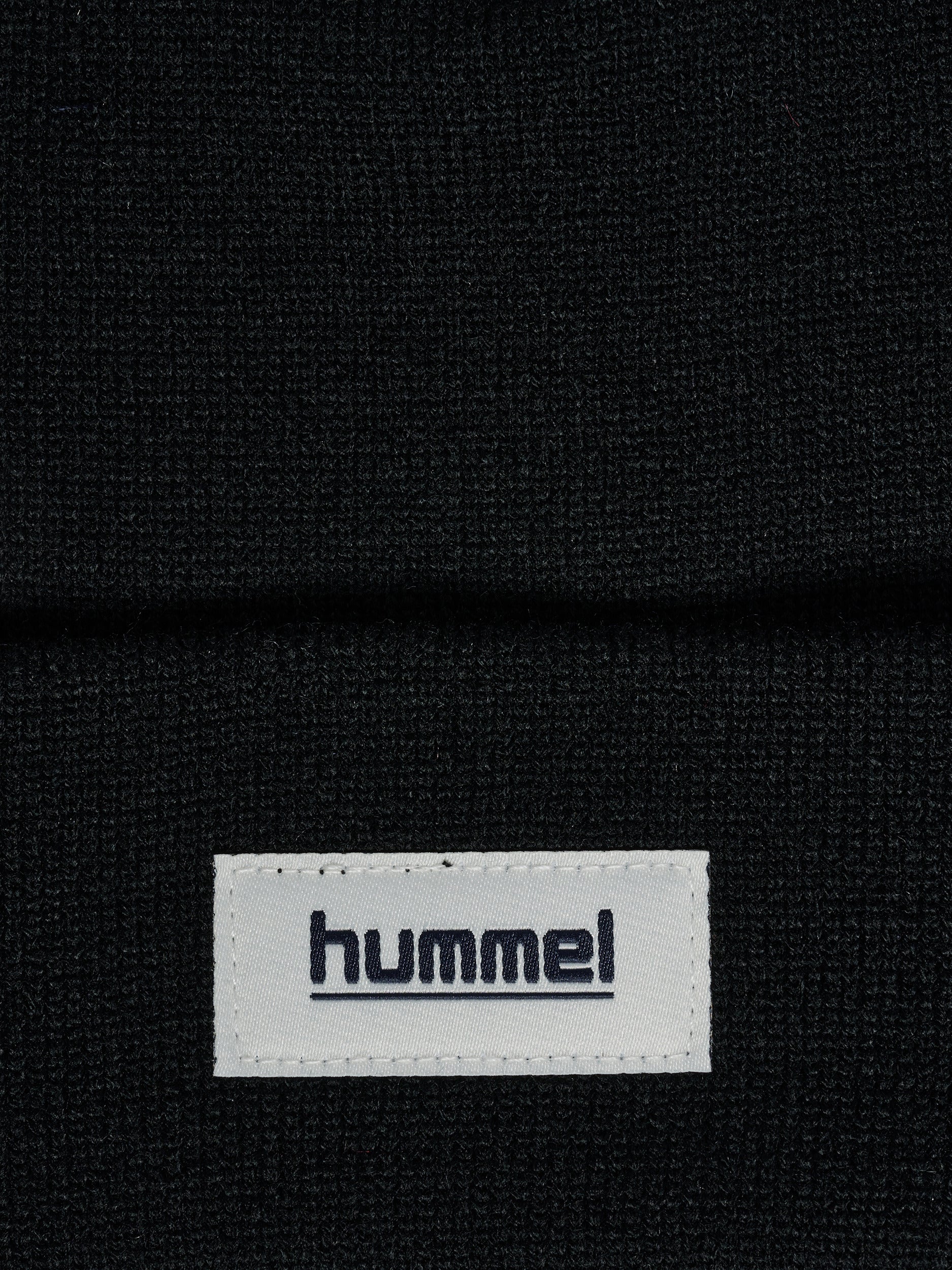 hmlJR KNIT BEANIE – BLACK