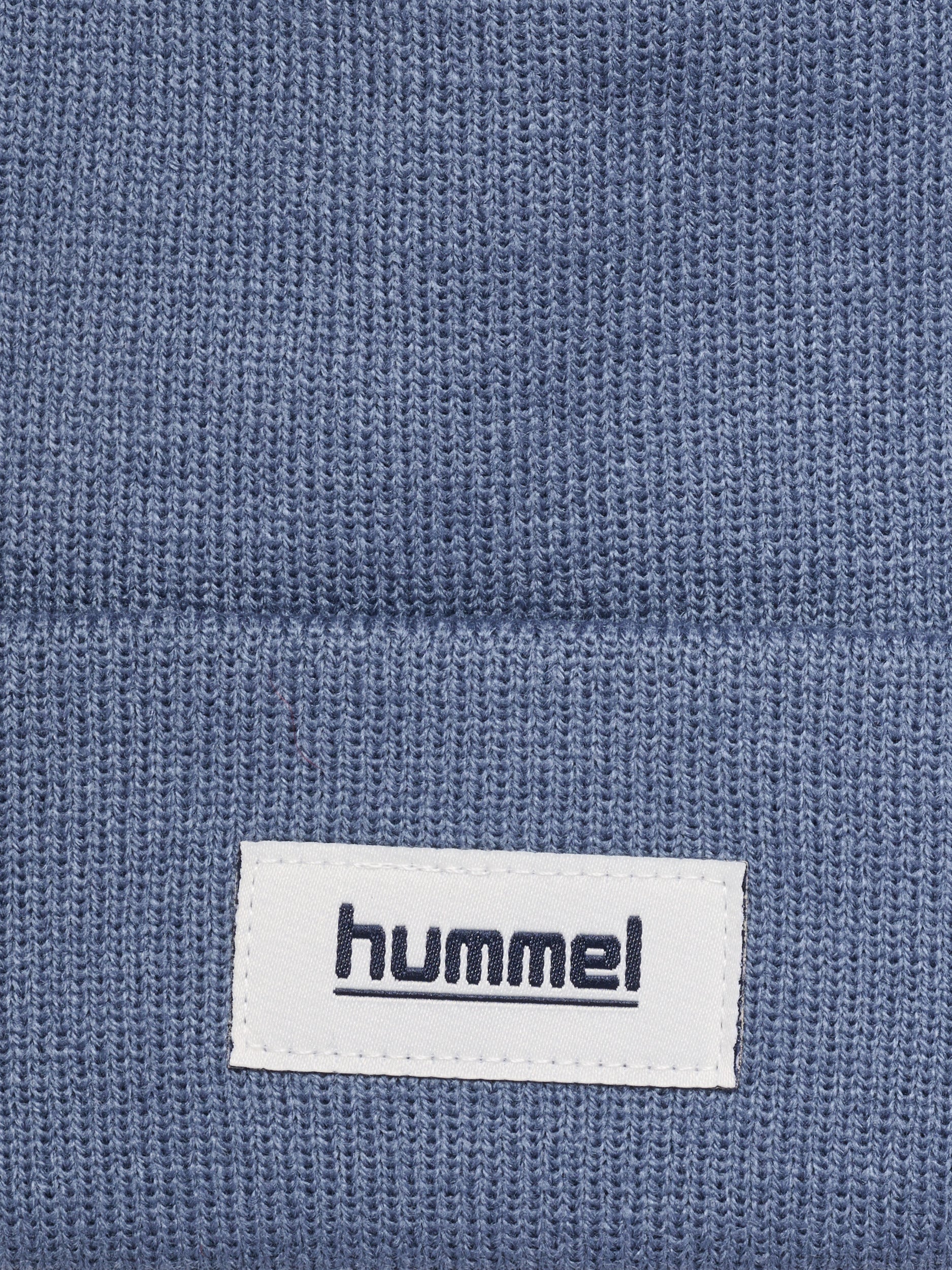 hmlJR KNIT BEANIE – FLINT STONE