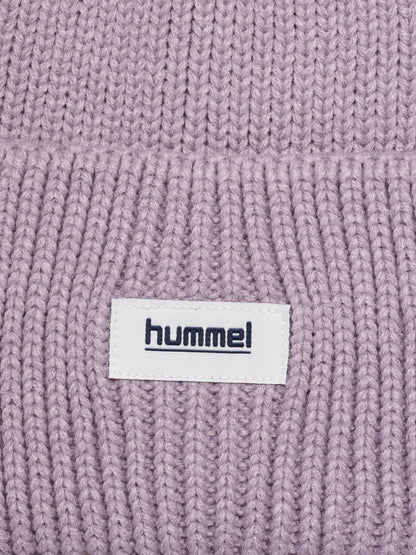 hmlJR HEAVY RIB KNIT BEANIE – SEA FOG
