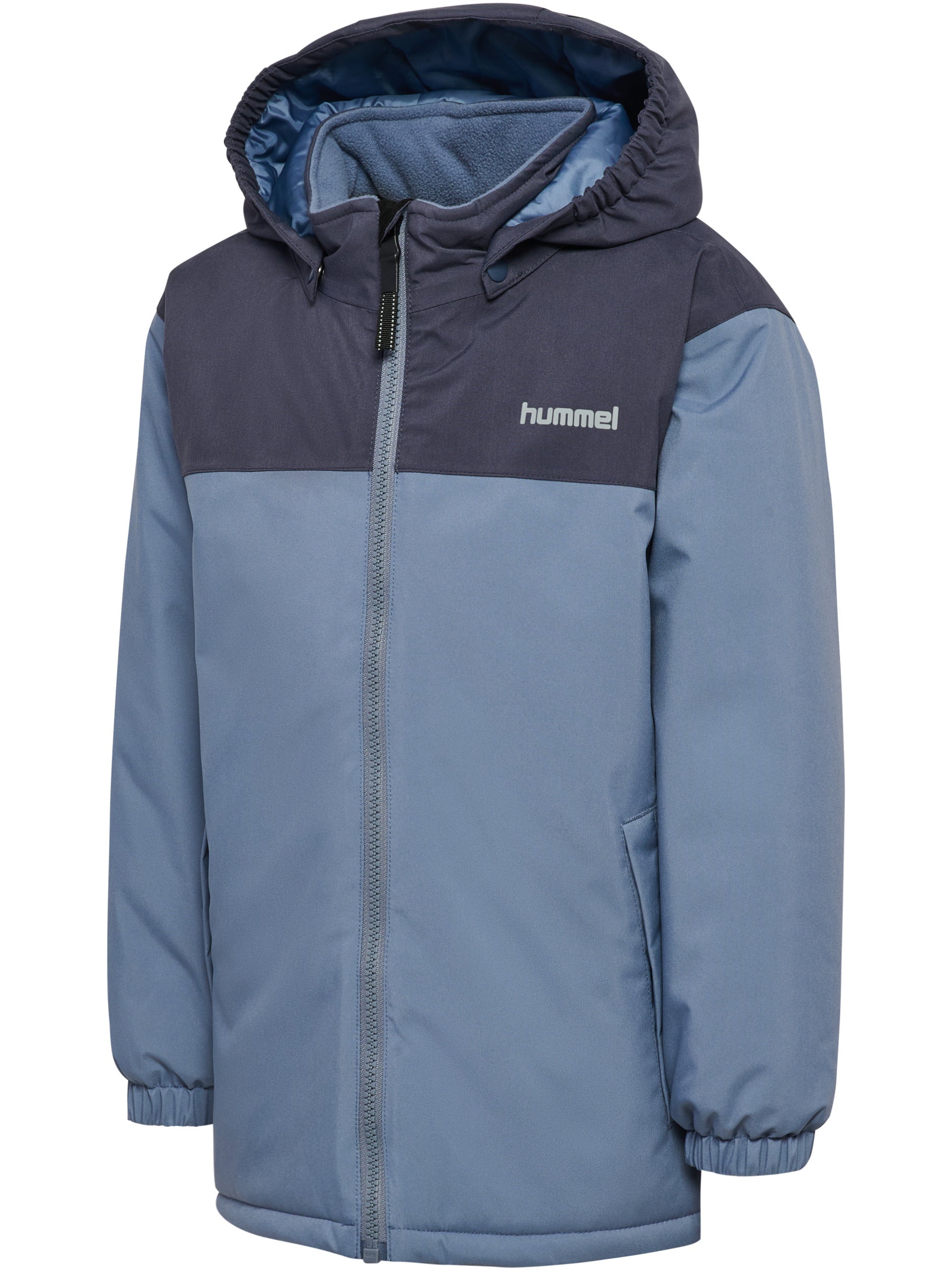 hmlJR BLOCK JACKET WP – FLINT STONE