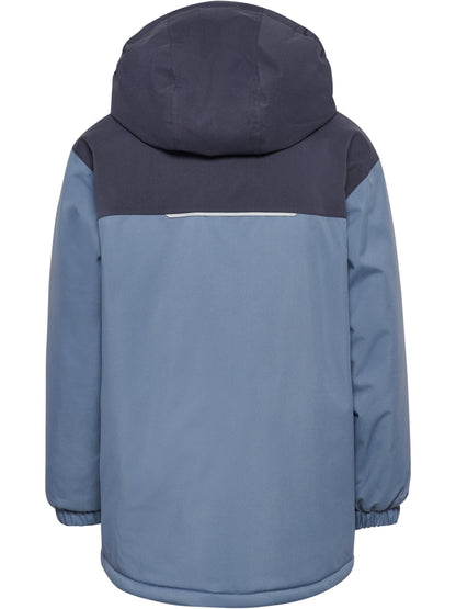 hmlJR BLOCK JACKET WP – FLINT STONE