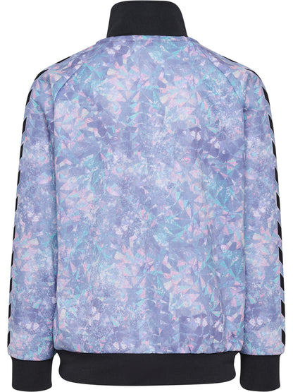 hmlJR SHIMMER TRACK SUIT – BLACK