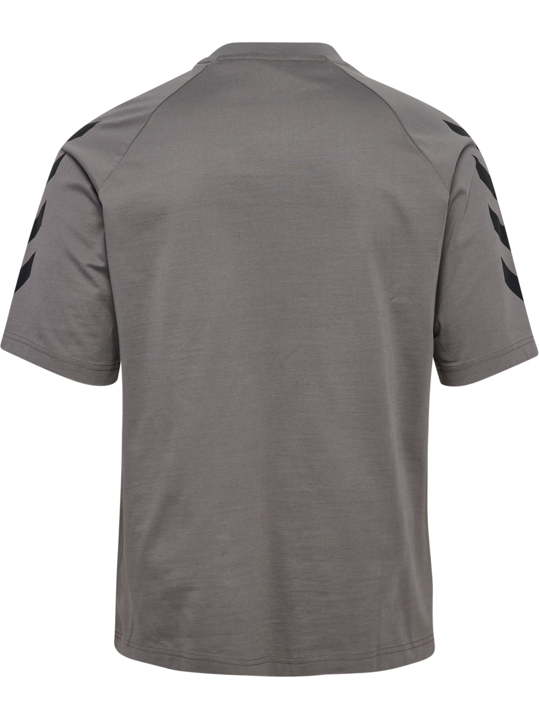 hmlKEEPER CHEVRON T-SHIRT S/S – CHARCOAL GRAY