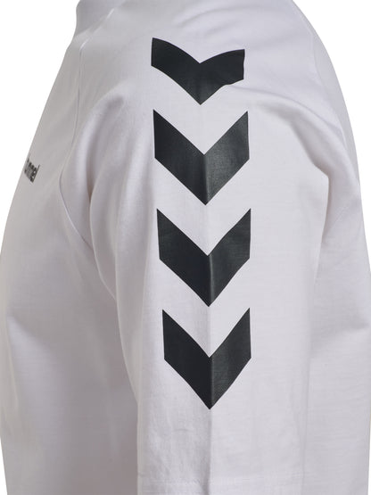 hmlKEEPER CHEVRON T-SHIRT S/S – WHITE