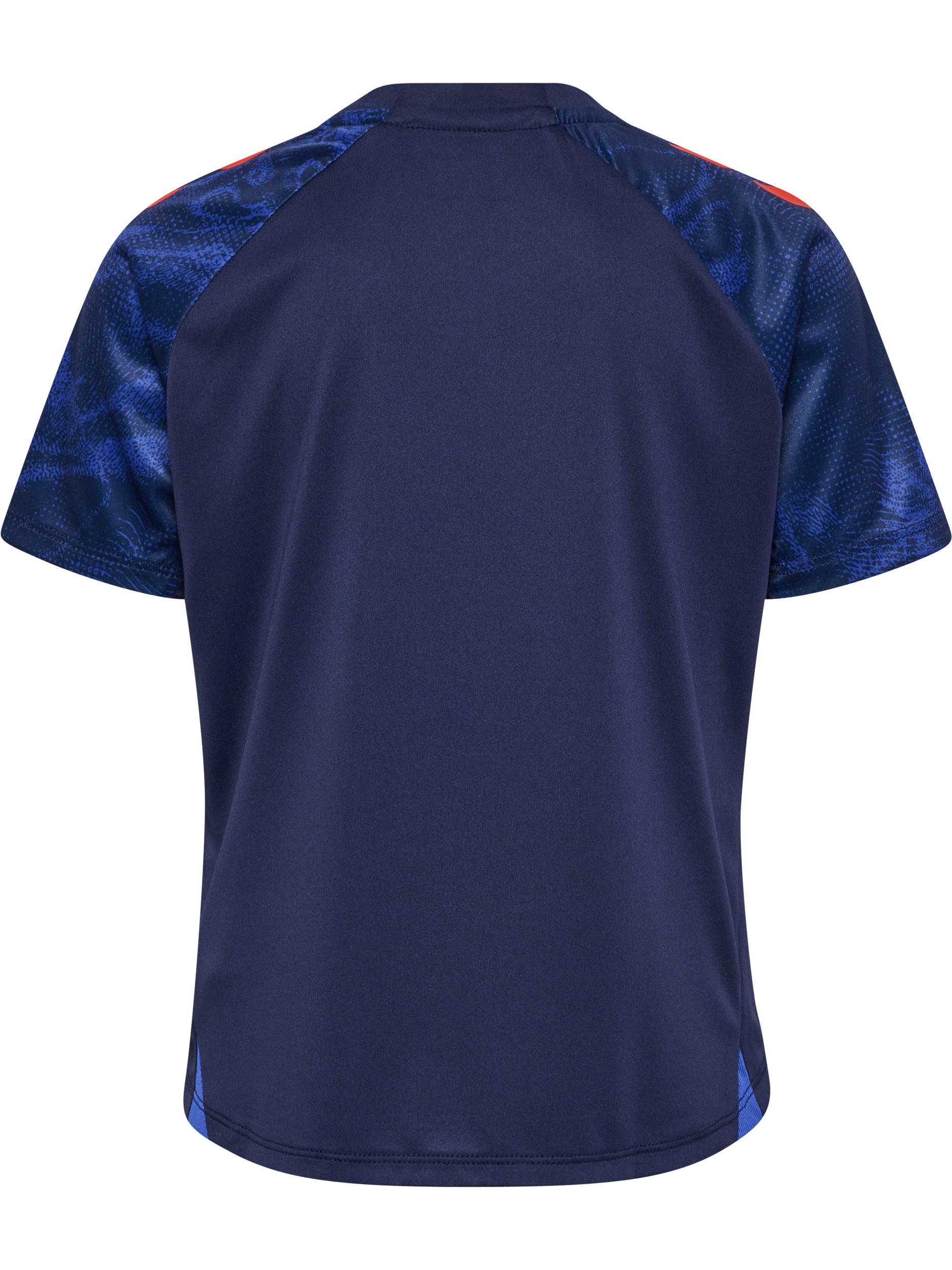 hmlBLAZE26 PRO TRAINING JERSEY KIDS – MARINE/CHERRY TOMATO