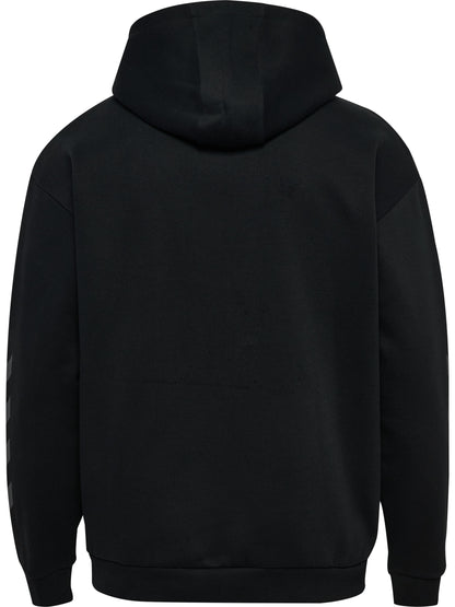hmlKEEPER CHEVRON ZIP HOODIE – BLACK