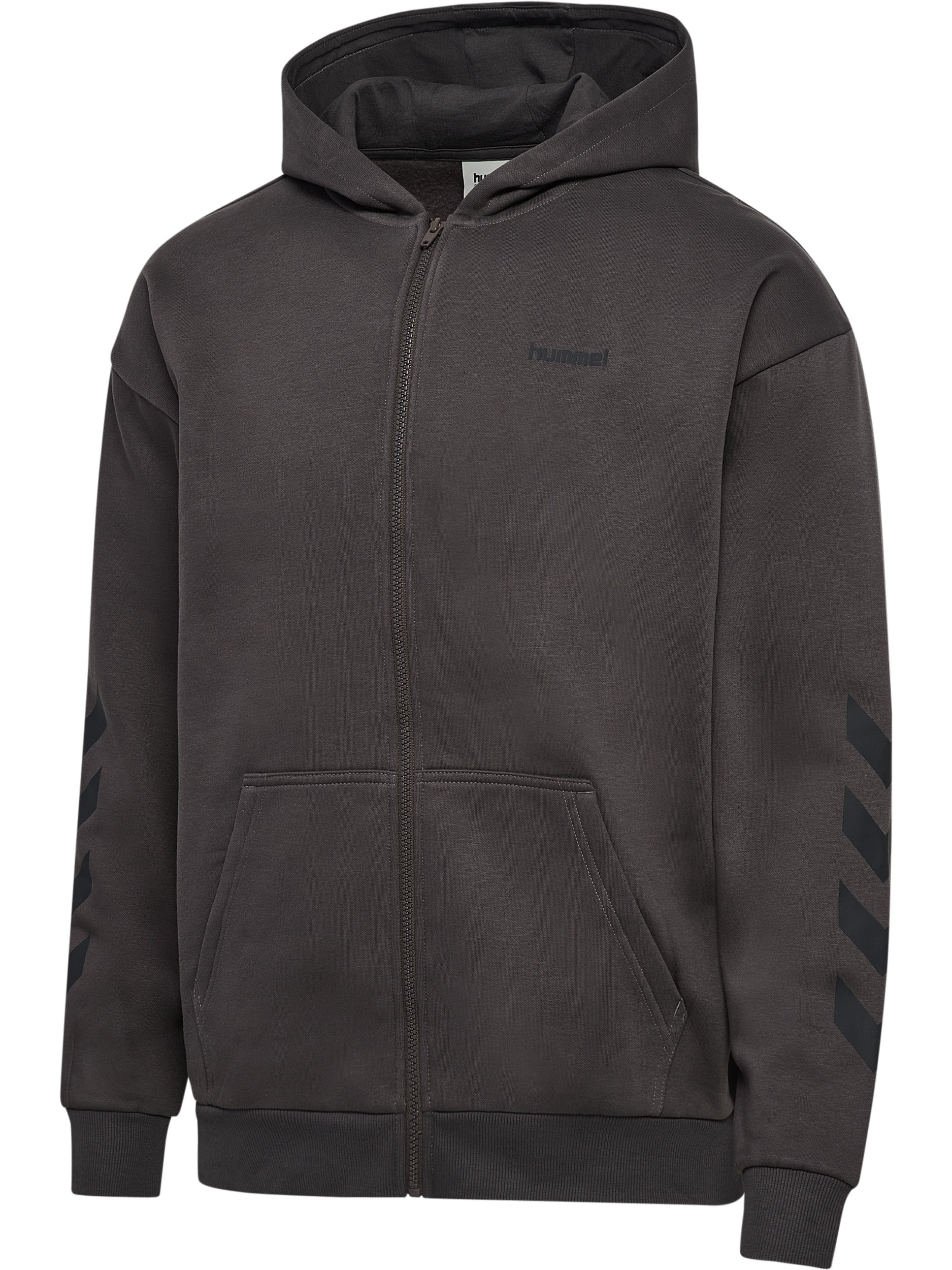 hmlKEEPER CHEVRON ZIP HOODIE – SHALE