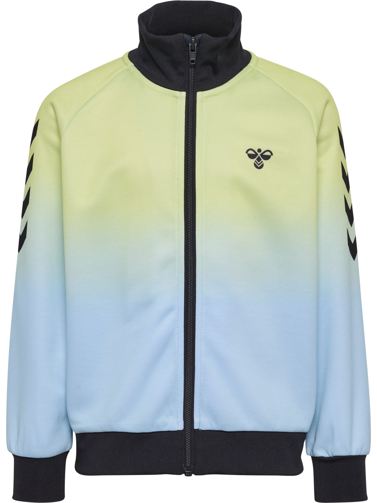 hmlJR GRADIENT TRACK SUIT – SHADOW LIME/BLACK