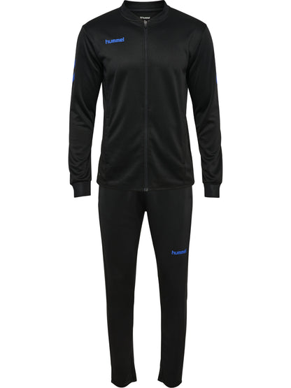 hmlBLAZE CLUB 26 TRACKSUIT – BLACK/BLUE