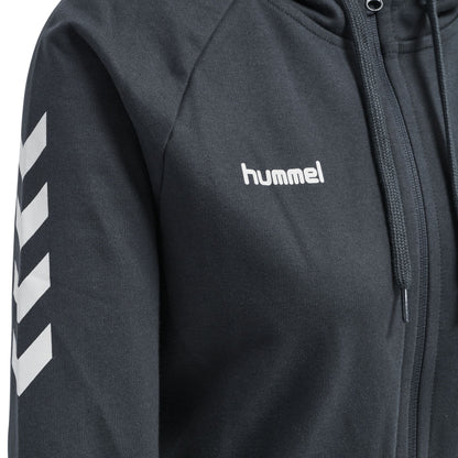 HMLGO COTTON ZIP HOODIE WOMAN