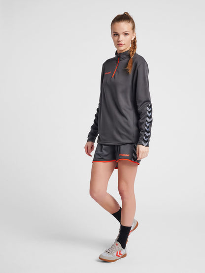 hmlAUTHENTIC HALF ZIP SWEATSHIRT WOMAN