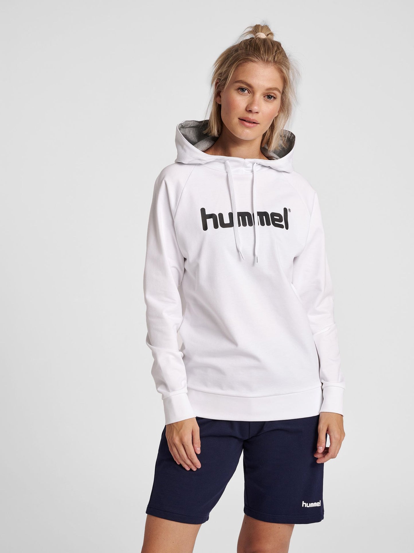 HMLGO COTTON LOGO HOODIE WOMAN