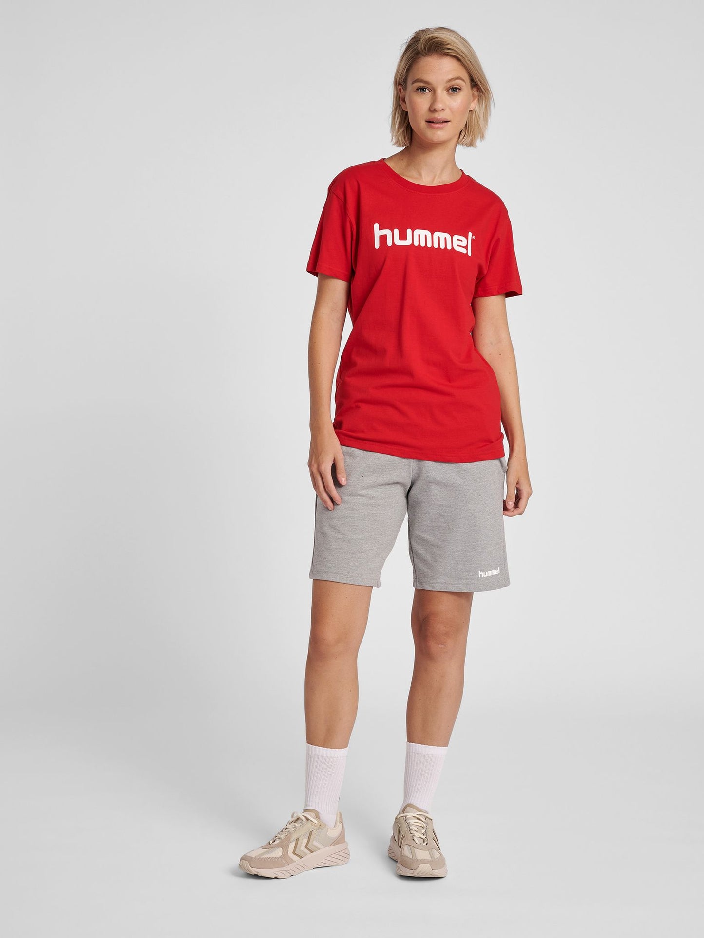 HMLGO COTTON LOGO T-SHIRT WOMAN S/S