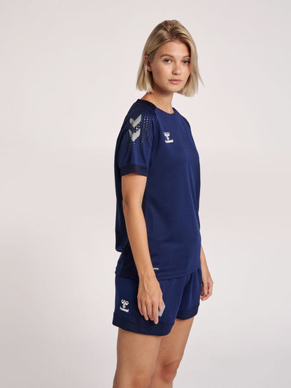 hmlLEAD S/S POLY JERSEY WOMEN