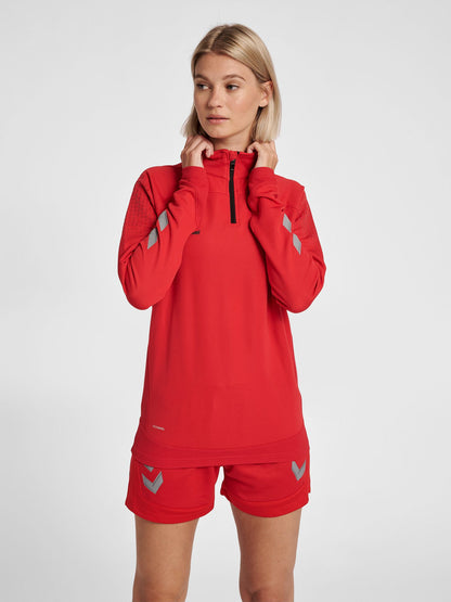 hmlLEAD WOMAN HALF ZIP