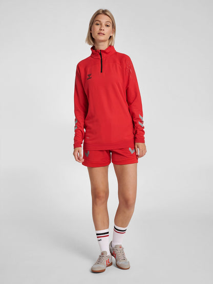 hmlLEAD WOMAN HALF ZIP