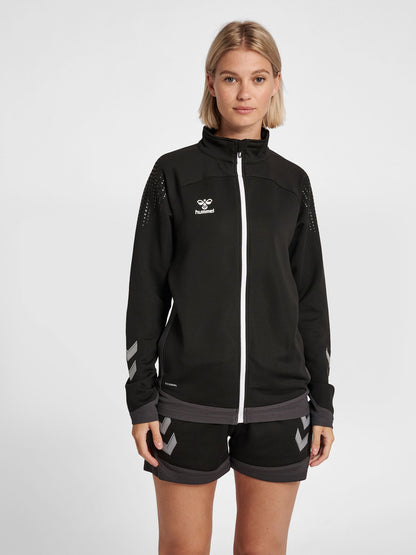 hmlLEAD WOMEN POLY ZIP JACKET