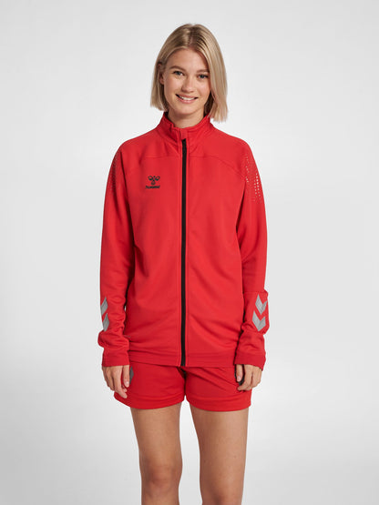hmlLEAD WOMEN POLY ZIP JACKET