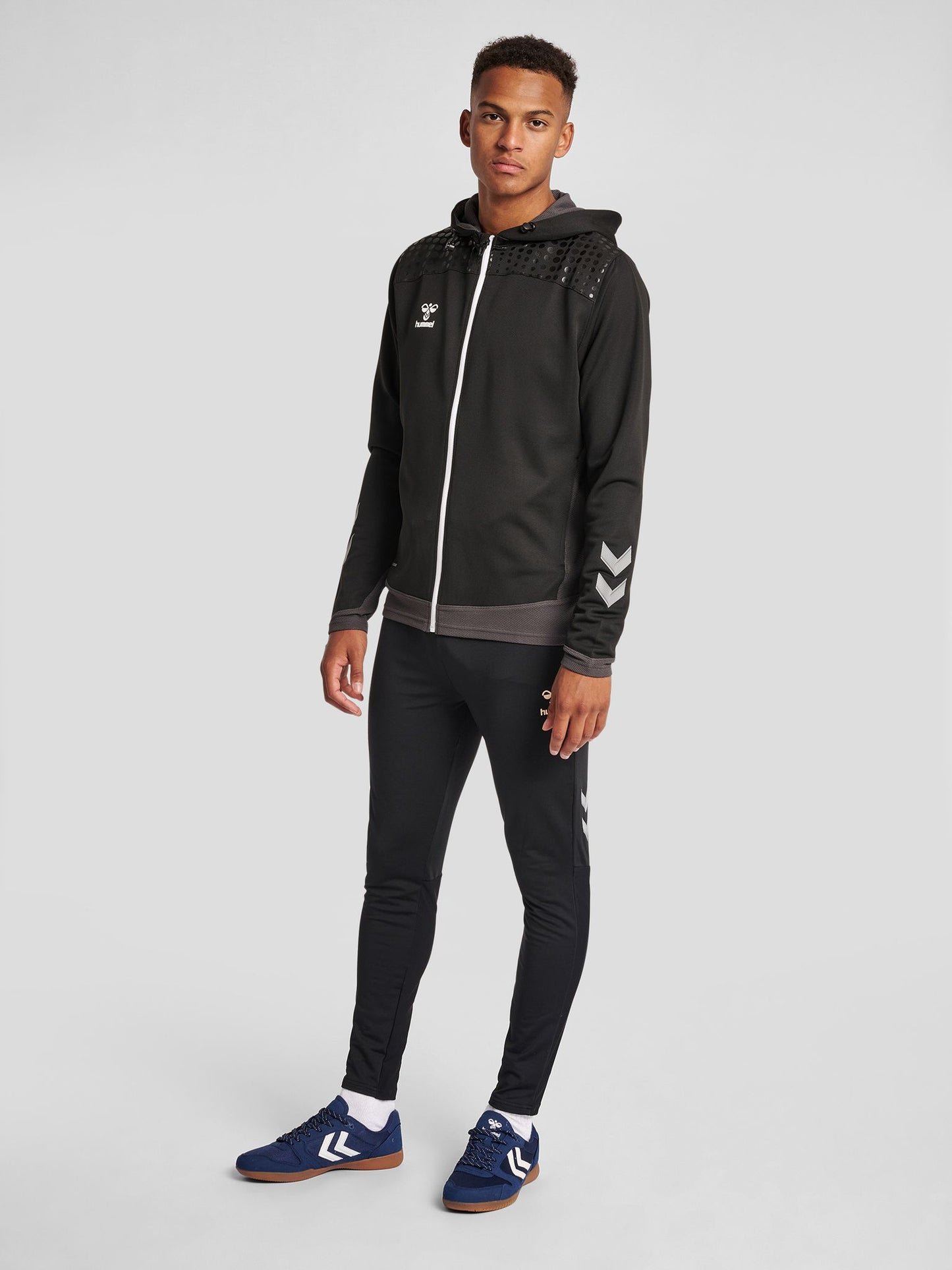 hmlLEAD ZIP POLY HOODIE