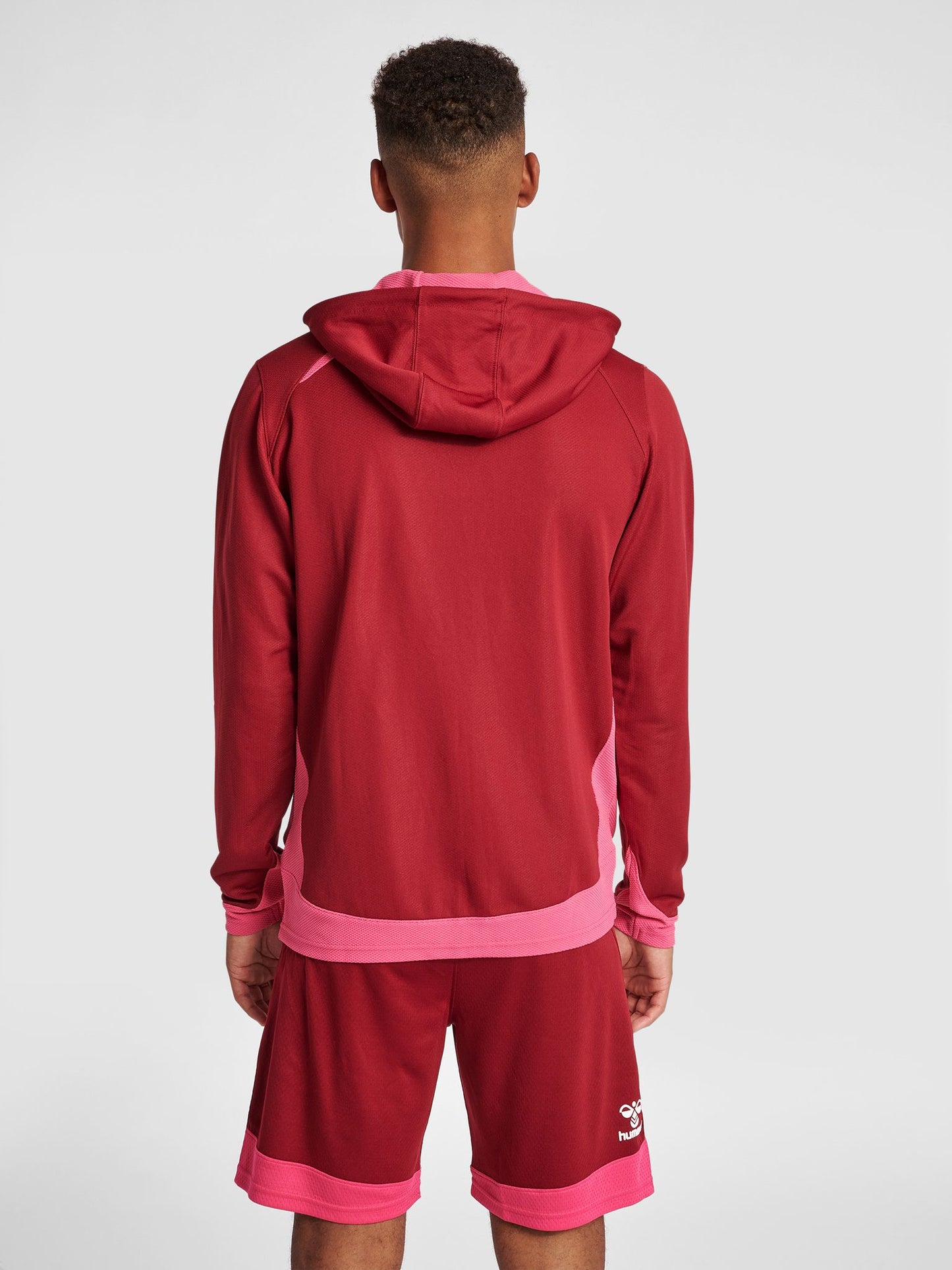 hmlLEAD ZIP POLY HOODIE