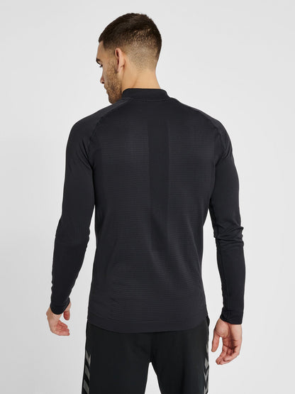 hmlSTROKE SEAMLESS HALF ZIP