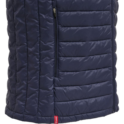 hmlRED QUILTED WAISTCOAT