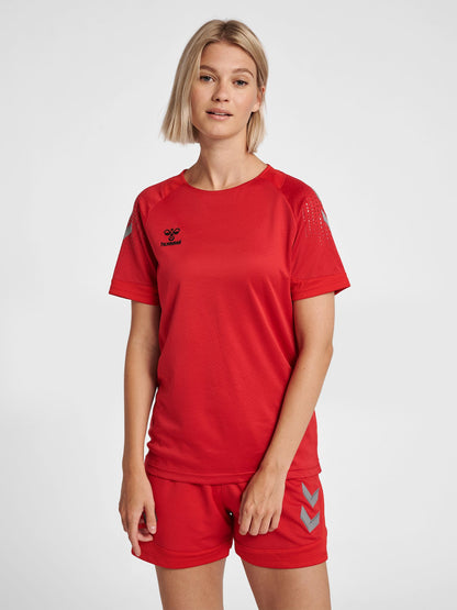 hmlLEAD S/S POLY JERSEY WOMEN