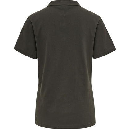 hmlRED STRETCH POLO WOMAN