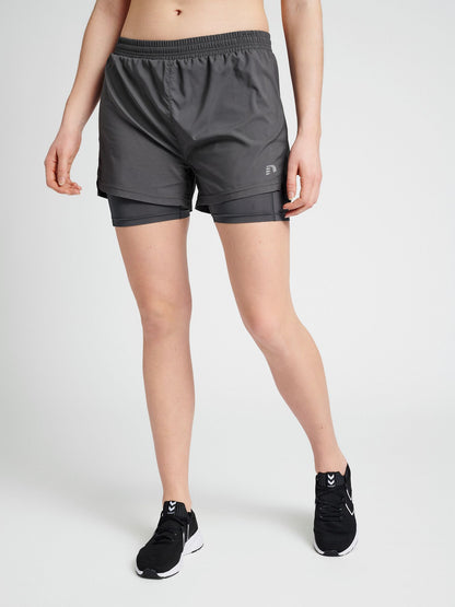 WOMEN 2-IN-1 RUNNING SHORTS