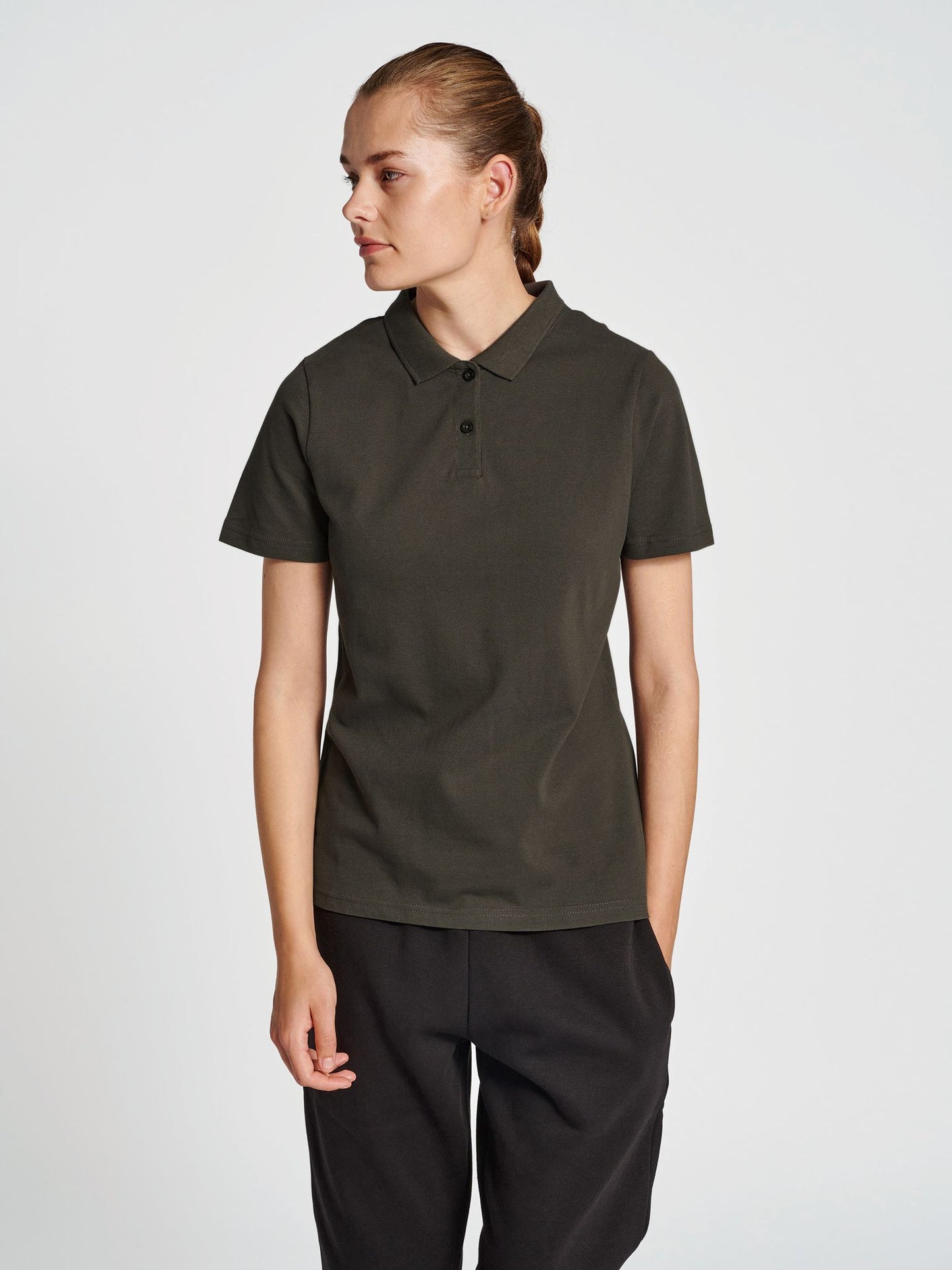 hmlRED CLASSIC POLO WOMAN