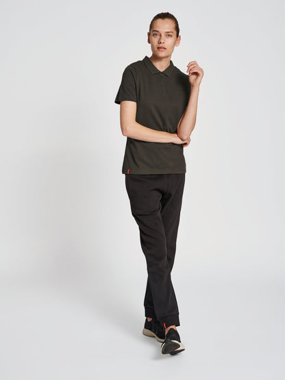 hmlRED CLASSIC POLO WOMAN