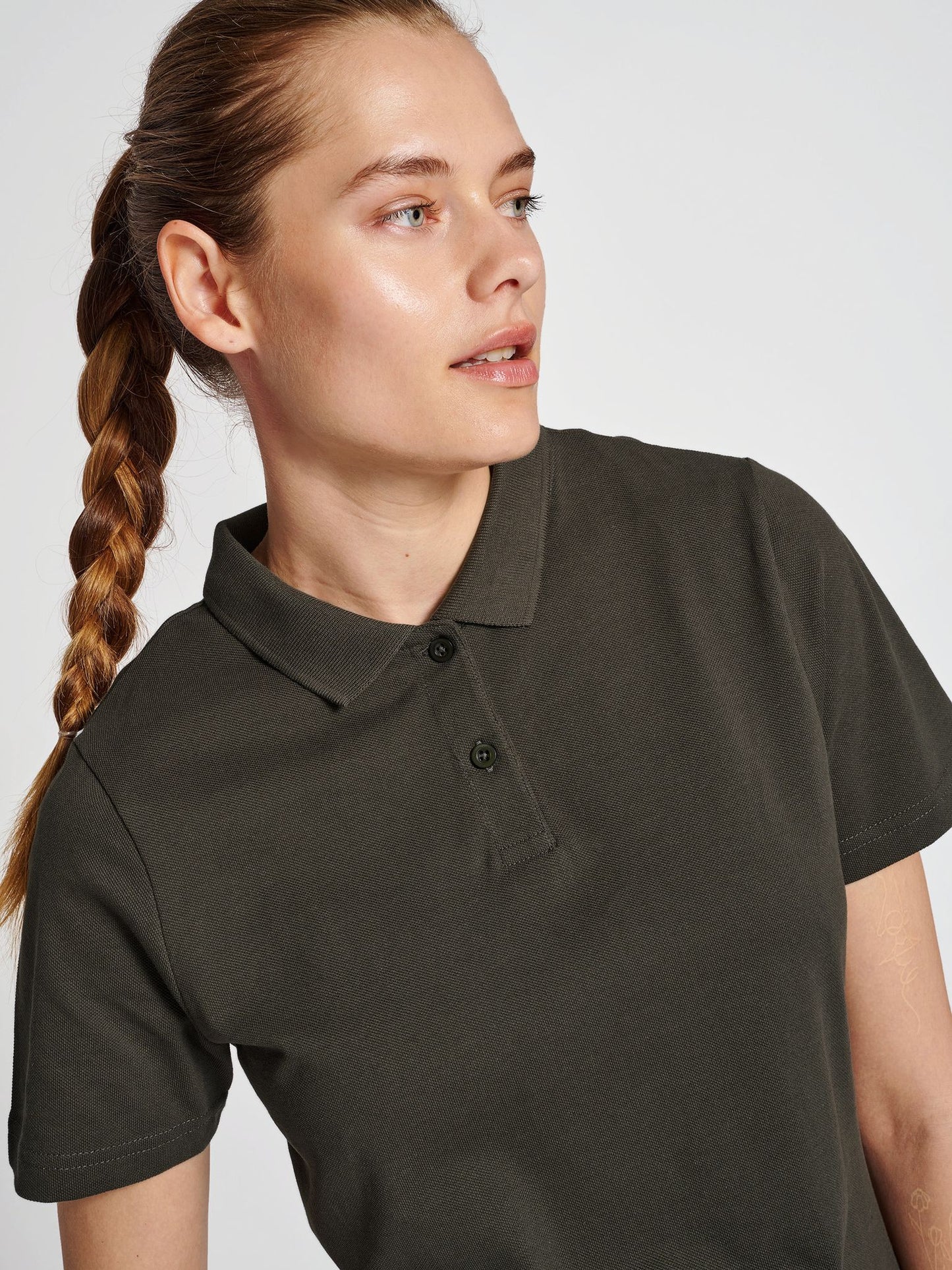 hmlRED CLASSIC POLO WOMAN