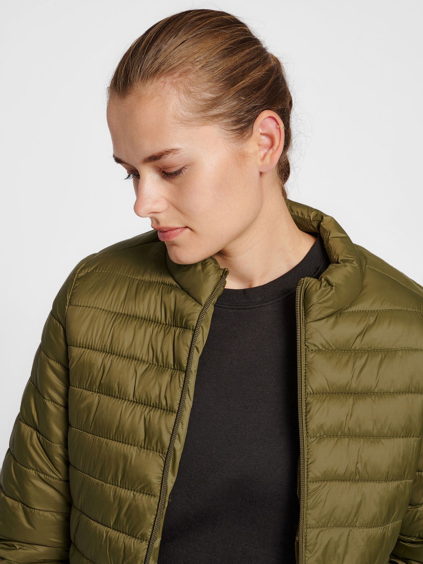 hmlRED QUILTED JACKET WOMAN
