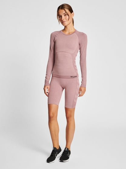 hmlCLEA SEAMLESS TIGHT T-SHIRT LS