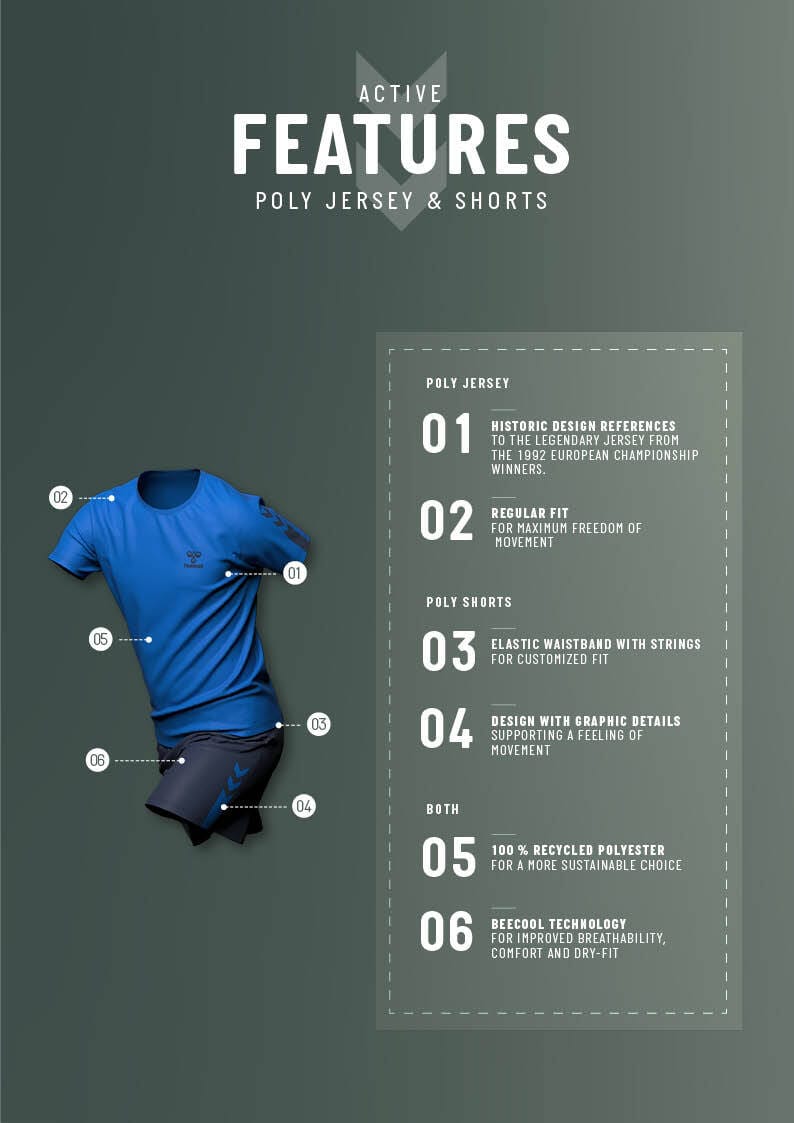 hmlACTIVE PL JERSEY S/S