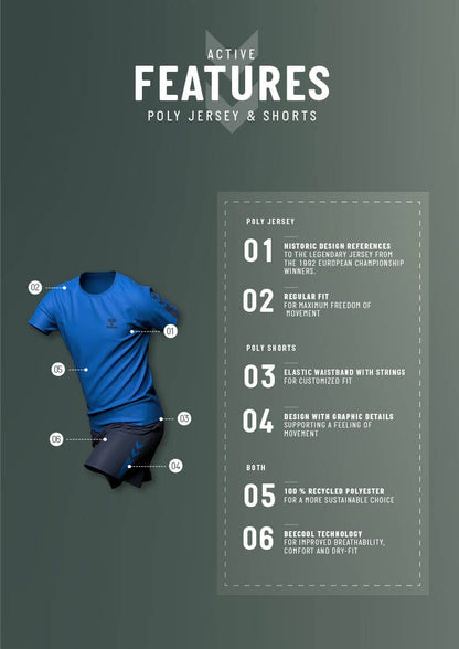 hmlACTIVE PL JERSEY S/S