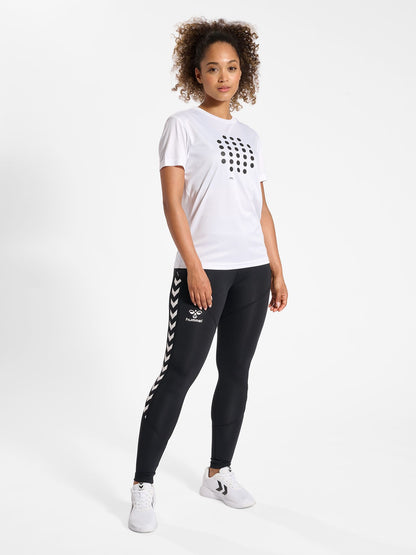 hmlSTALTIC HW POLY TIGHTS WOMAN